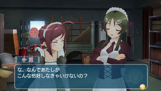 小豆と抹茶が、秋模様の中でメイド姿に ─ 『うた組み575』衣装チェンジや歌詞アレンジなどの要素が公開