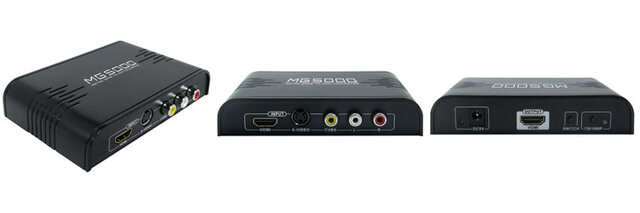 ビデオケーブル・Sビデオ出力のゲーム機をHDMI出力に変換してディスプレイに表示するコンバーターが発売