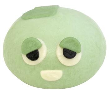 ガチャピンまん（チンジャオロース風）