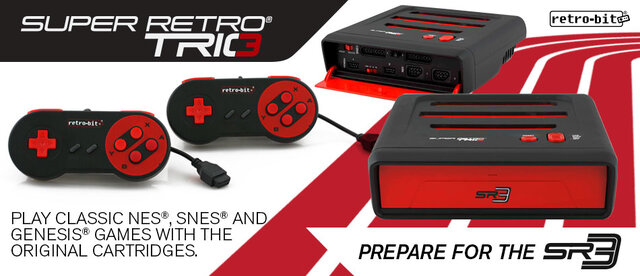 NES/SNES/GENESISに対応した互換ハード「Super Retro Trio」が3月に発売