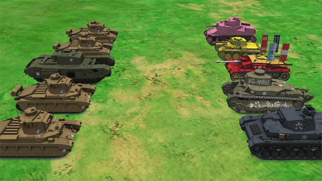 戦車戦のキャライラストは 全てゲーム用の描き下ろし ガールズ パンツァー 戦車道 極めます ストーリーの一部も紹介 5枚目の写真 画像 インサイド