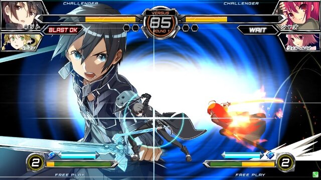 『電撃文庫 FIGHTING CLIMAX』漆黒のロングソードを携えた「キリト」参戦！ ─ JAEPO2014での試遊出展にも登場