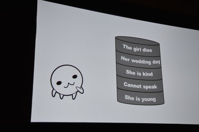 Gdc 14 ヨコオタロウ氏が語るゲームシナリオの書き方 変わった人のための変わったゲーム 7枚目の写真 画像 インサイド