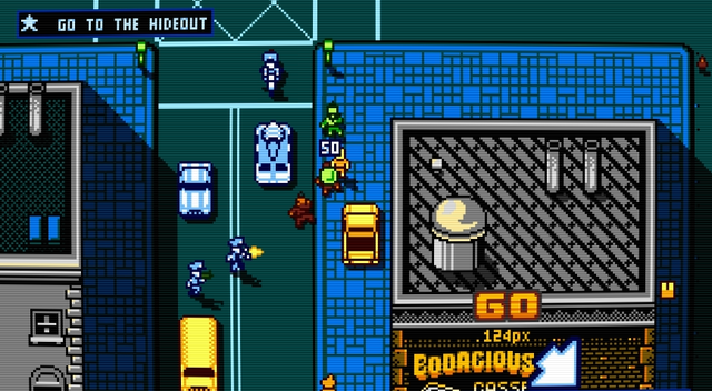 GTA風8bitタイトル『Retro City Rampage: DX』の3DS版売上が好調、Xbox360版をひと月で追い抜く