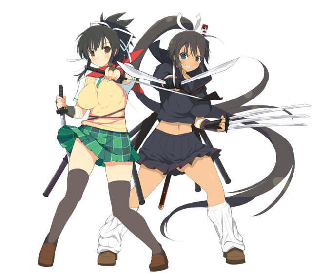 閃乱カグラ2 真紅 に登場する13キャラクターの描き下ろしイラストが一挙公開 1枚目の写真 画像 インサイド