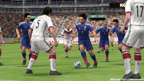 3DS＆PS3で『ウイイレ2014 蒼き侍の挑戦』体験版が配信開始