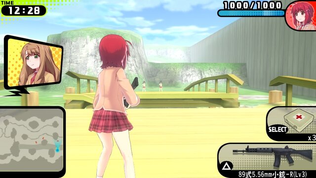 『バレットガールズ』続報!女の子を尋問して得た武器で、女の子の服を破壊するTPSだった