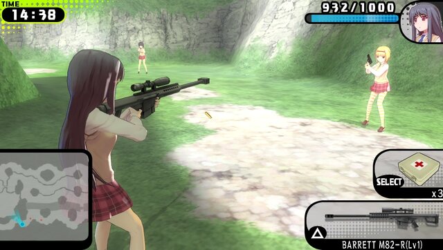 『バレットガールズ』続報!女の子を尋問して得た武器で、女の子の服を破壊するTPSだった