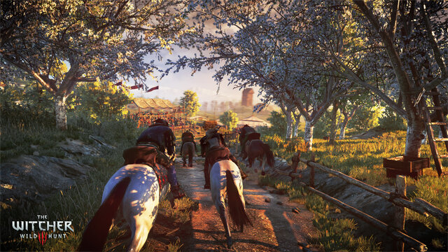 【E3 2014】『ウィッチャー3』最新デモプレビュー、生きた町、絡み合うクエスト