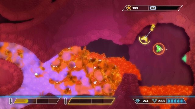 過去シリーズ2作と新たな対戦モードが追加された決定版『PixelJunk Shooter Ultimate』プレイレポ