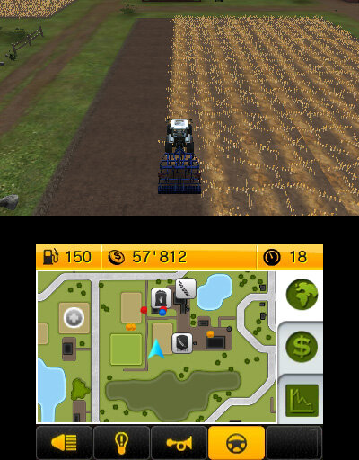 さぁ、3DSとPS Vitaで農業を始めようか！『Farming Simulator 14 -ポケット農園2-』発表 ― 新農耕器具や家畜の牛も登場