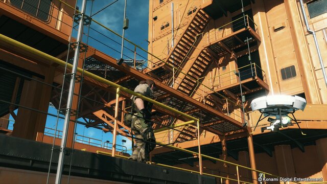 『MGS V: TPP』30分に渡る実機プレゼンが披露、巨大なマザーベースも