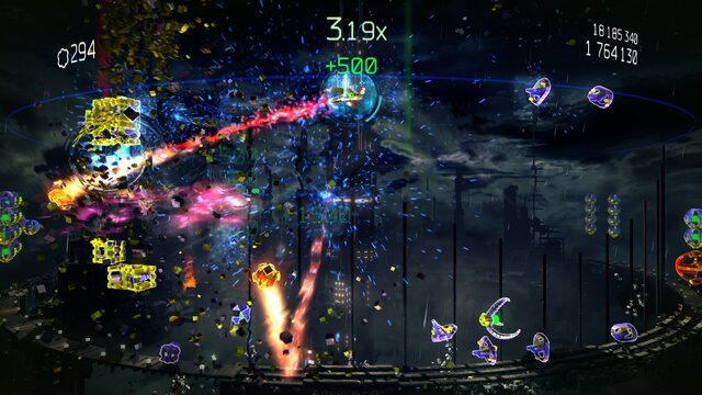 Ps4 Resogun ボクセルによる機体設計とオフライン協力プレイを追加するアップデート実施 7枚目の写真 画像 インサイド