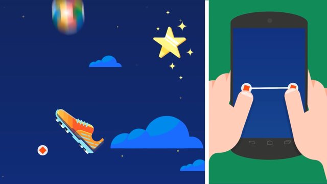 Google、最新モバイル技術を駆使したゲーム『Kick with Chrome』を公開