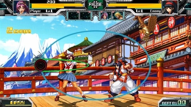 『ザ・リズム・オブ・ファイターズ（THE RHYTHM OF FIGHTERS）』は、SNKプレイモアが配信しているiOS/Androidアプリ