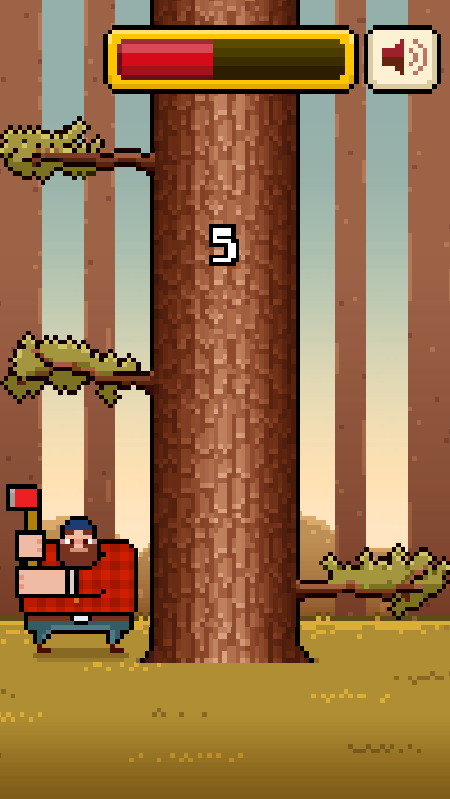 【あぴゅレビュ！】第73回 木を切って気づけば1時間。中毒性ゲームへの黒船『Timberman』