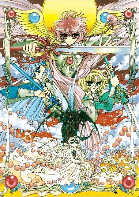 Clamp原画展 In 京まふ14 で販売されるオリジナルグッズの情報が公開 描き下しイラスト使用のクリアファイルやラバーストラップなど 4枚目の写真 画像 インサイド