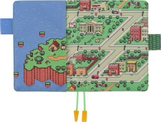 オネットの町を描く Mother2 の手帳が登場 限定 どせいさん下敷き も付いてくる 2枚目の写真 画像 インサイド オネットの町を描く Mother2 の手帳が登場 限定 どせいさん下敷き も付いてくる 2枚目の写真 画像 インサイド