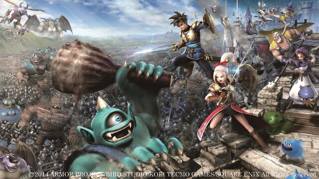 【SCEJA PC14】『ドラゴンクエスト ヒーローズ』がPS4/PS3で発表！歴代キャラ&モンスターが登場するアクションRPG