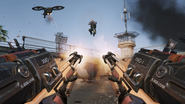 【TGS2014】『CoD: Advanced Warfare』プレゼン、革新要素「ブースト移動」はなにを生みだすのか？