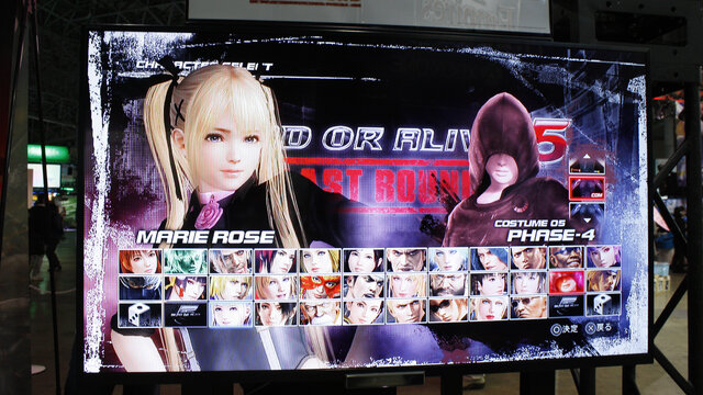 【TGS 2014】『DOA5 Last Round』の「やわらかエンジン」は男性キャラにも適用！その重力と肌感を感じてきた