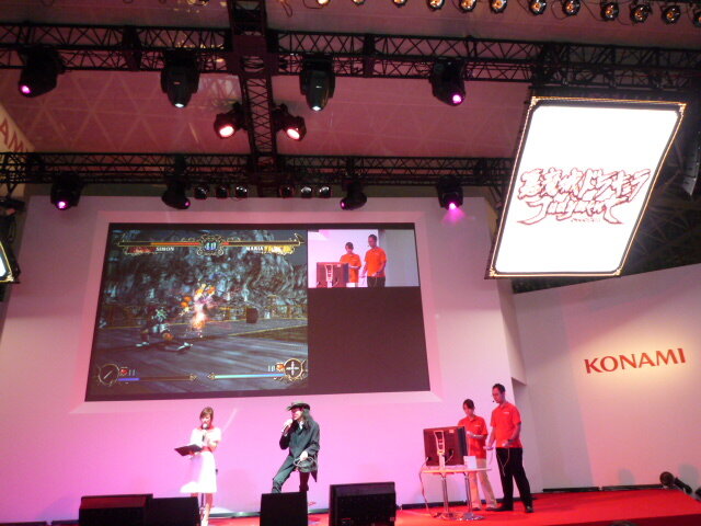 【TGS2008】「悪魔城ドラキュラ 予言の円舞曲」ステージイベント