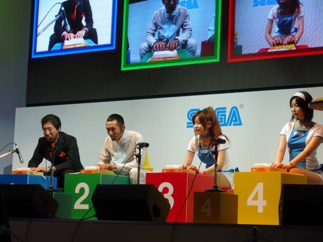 【TGS2008】コントローラーを持たずにプレイ！『レッツタップ』を中祐司氏が紹介