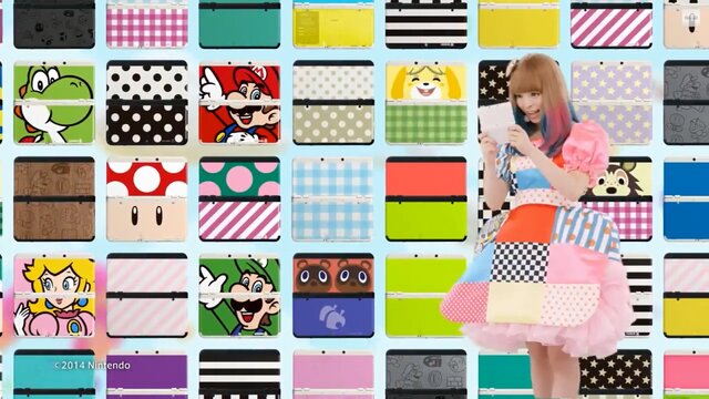 任天堂と“きゃりーぱみゅぱみゅ”がコラボ！「New 3DS」きせかえプレートをPR