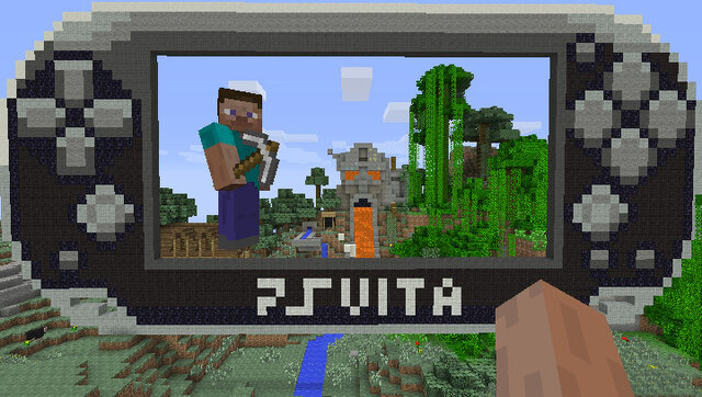 Ps Vita版 マインクラフト 10月29日配信 Ps3版購入者は412円で 2枚目の写真 画像 インサイド