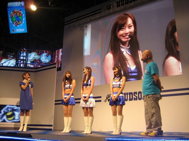 【TGS2008】名人とアイドルと一般客、みんなで働いてみた『はたらくヒト』ステージ