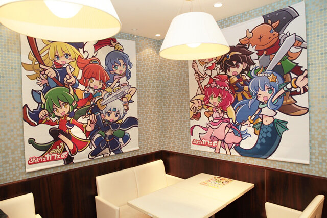 「ぷよクエカフェ」、メニューと店内装飾が一部リニューアル！営業期間も12月中旬まで延長