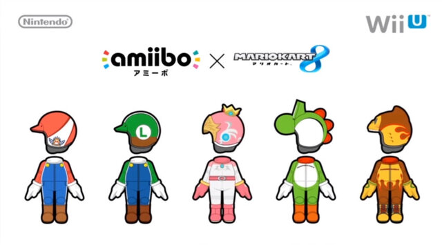 『マリオカート8』に「amiibo」をかざすと、Miiのスーツが増える？DLC第一弾の配信日も発表