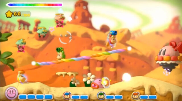 Wii U タッチ カービィ スーパーレインボー 来年1月発売 舞台もカービィもアクションも粘土に 2枚目の写真 画像 インサイド
