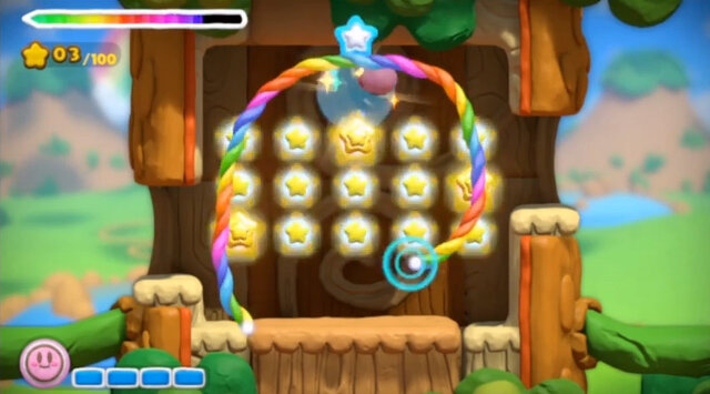 Wii U『タッチ！カービィ スーパーレインボー』来年1月発売！舞台もカービィもアクションも粘土に