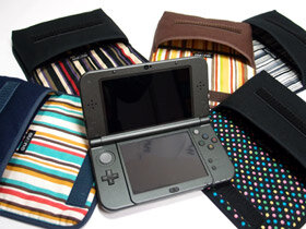 オシャレな布製new 3ds Ll用ケースが登場 綿100 オールハンドメイドで日本製 インサイド