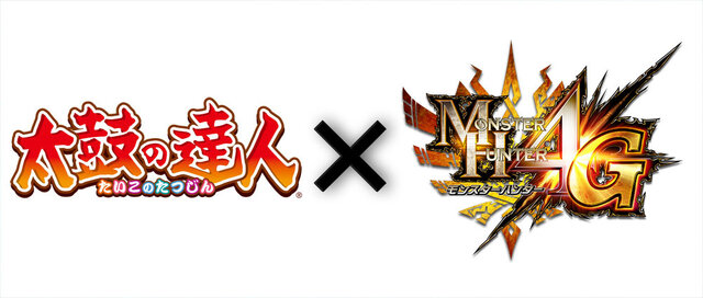 『MH4G』×『太鼓の達人』コラボクエ配信、音符表示も「どんちゃん」になるこだわりのコラボ武器も