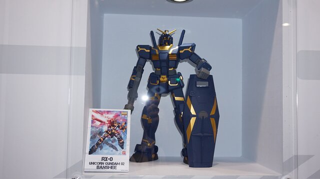 【G-STAR 2014】ガンダムをグフやユニコーン風にアレンジ！「RX-78-2」が36体立ち並ぶガンプラコーナーが熱い