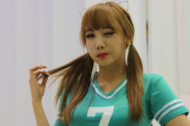 【G-STAR 2014】韓国美女だけじゃない。釜山からコンパニオンさんの写真をお届け！