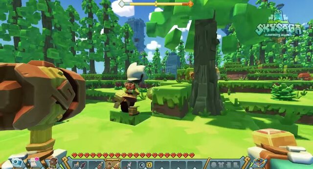 【G-STAR 2014】マイクラ＋RPG？サンドボックス型オンラインゲーム『SkySaga』のプレイ映像が初公開