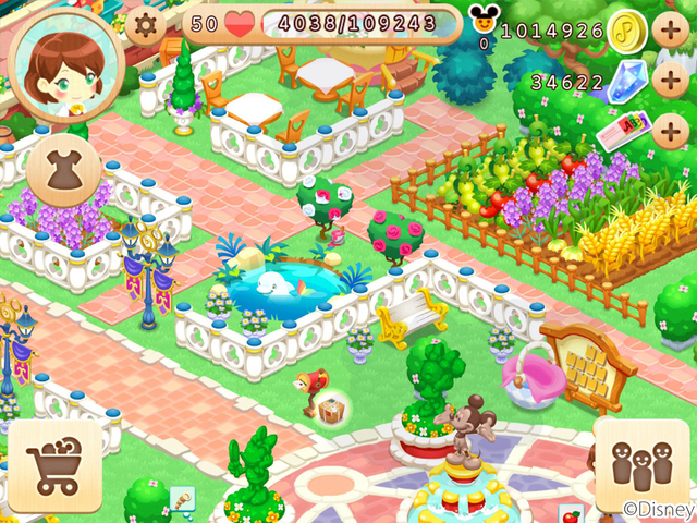 ディズニーの牧場ゲーム登場 スマホ マジックキャッスル ドリーム アイランド 配信開始 3枚目の写真 画像 インサイド