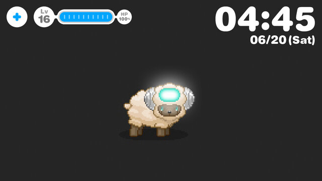 目覚ましとRPGが融合したアラームプレイングゲーム『dreeps』がユニーク！可愛いドット絵と、SFな世界観にも注目