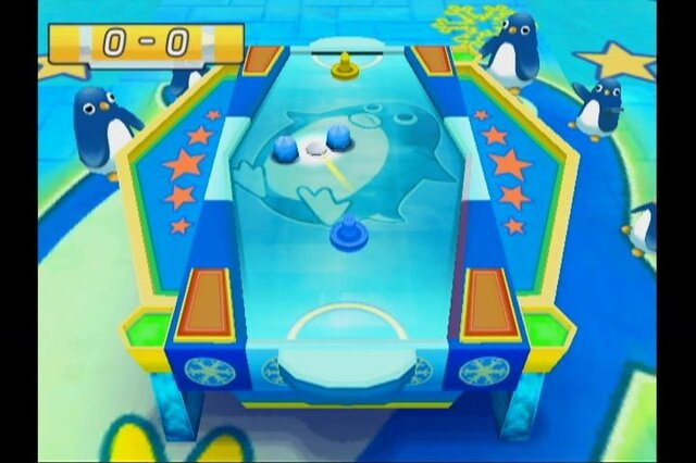 Wiiウェア『おきらくエアホッケーWii』本日より配信開始〜家族で楽しめる体感アミューズメント