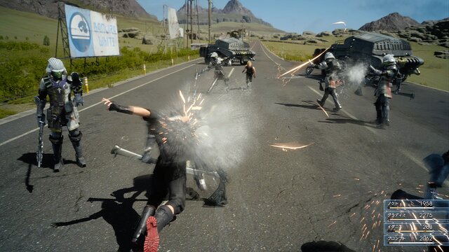 『FF15』のバトルシステム「アビリティ」や「瞬間移動」を解説！ベヒーモスとの遭遇も