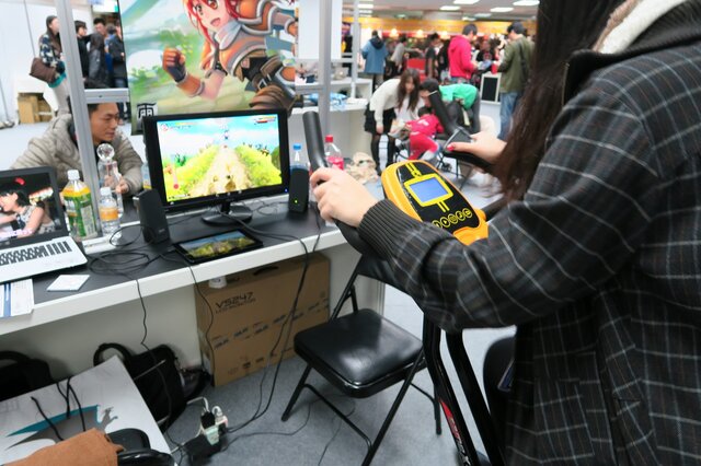 【台北ゲームショウ2015】ゲームで健康になろう、フィットネスマシン「Game-Bike」は対応作品も続々