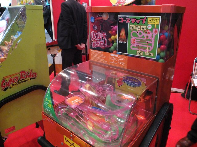 【JAEPO2015】ガムボールのエレメカが多数展示！最新作は下から上へ