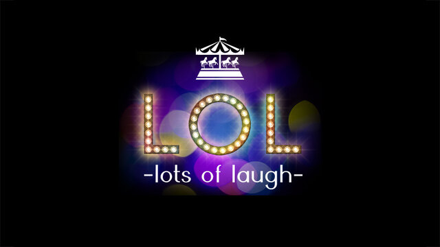 「LOL -lots of laugh-」ロゴ