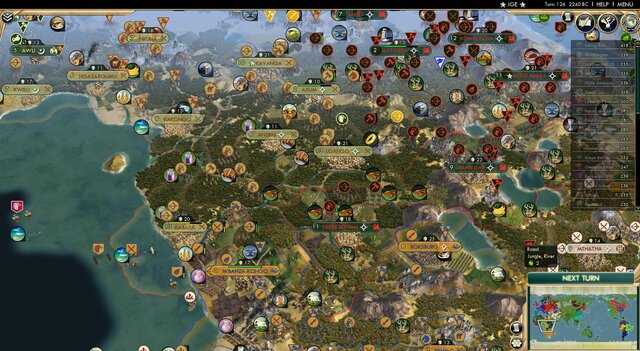 人気ストラテジー『Civilization V』全員AIで42人対戦してみた…もはや「人類の歴史シミュレーター」