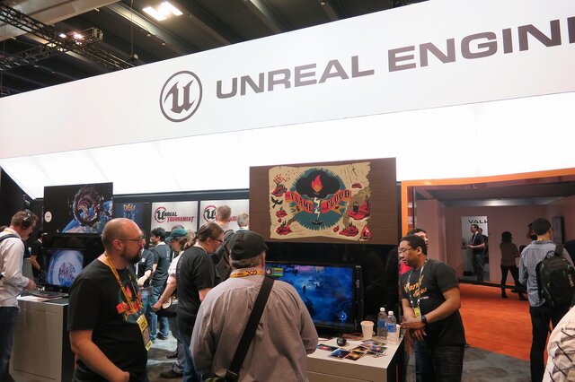 Epic Gamesブースの様子