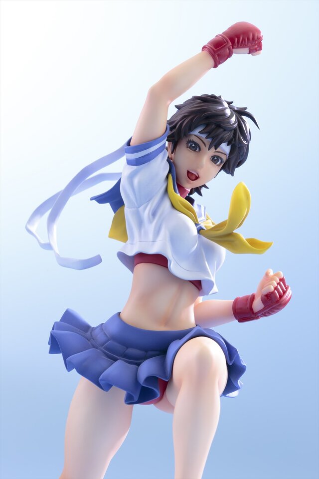 シリーズ第4弾となるフィギュア「STREET FIGHTER美少女 さくら」は8月