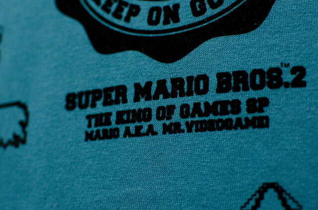 エディットモードより、GB/FC/SFC『マリオ』シリーズを題材にした新Tシャツ登場…関連イベントも